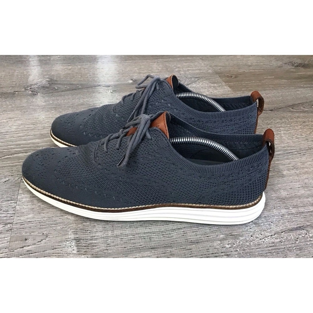 Cole Haan Men's Size 11 M OriginalGrand Wingtip Oxford Magnet Shoes C27961